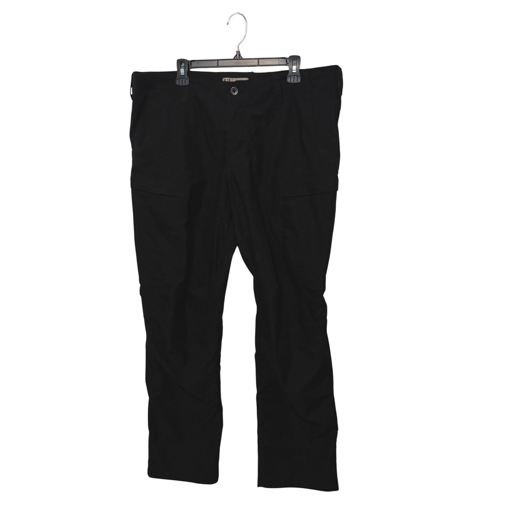 5.11 Tactical Apex Cargo Pants Mens 40x34 Black Utility Workwear Stretch Tech